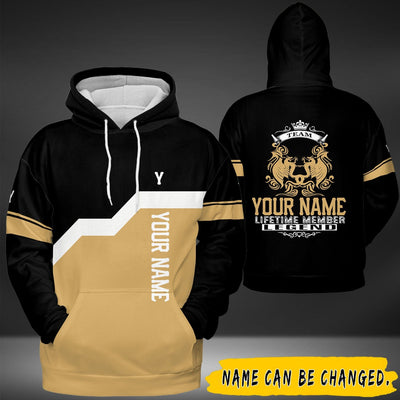 BigProStore Personalized Name T-Shirts Hoodie Mens Womens All Over Print Shirt Pullover Hooded Sweatshirt BPS08152327 AOP Hoodie / S 3D Printed Shirt