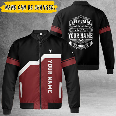 BigProStore Personalized Name T-Shirts Hoodie Mens Womens All Over Print Shirt Pullover Hooded Sweatshirt BPS08152326 AOP Bomber Jacket / S 3D Printed Shirt