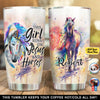 BigProStore Personalized Horse Coffee Tumbler Horse Custom Insulated Tumbler Presents For Horse Lovers 20 oz Horse Tumbler