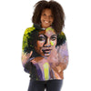 BigProStore African American Hoodies Pretty African American Girl All Over Print Womens Hooded Sweatshirt African Clothing For Women BPS59716 Hoodie