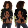 BigProStore African American Hoodies Pretty African American Woman All Over Print Womens Hooded Sweatshirt African Clothing Styles BPS34875 S Hoodie