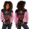 BigProStore African American Hoodies Pretty African American Woman All Over Print Womens Hooded Sweatshirt African Print Styles BPS37297 S Hoodie