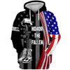 BigProStore Army Veteran Apparel U.S.Army Honor The Fallen USA Army Hoodie - Sweatshirt - Tshirt - Zip Hoodie Hoodie / S
