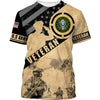 BigProStore Us Army Clothing United States Army Veteran USA Army Hoodie - Sweatshirt - Tshirt - Zip Hoodie T-shirt / S