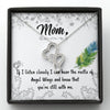 BigProStore Unique Mothers Day Gifts Mom I Know That You're Still With Me Double Hearts Necklace Standard Box Jewelry