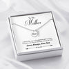 BigProStore Unique Mothers Day Gifts A Mom Like You Is The Sweetest Gift Loving Remembrance Necklace Polished Stainless Steel Jewelry