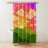 BigProStore Rainbow Bathroom Shower Curtains Garden Rainbow Polyester Waterproof Home Bath Decor 3 Sizes Rainbow Shower Curtain / Small (165x180cm | 65x72in) Rainbow Shower Curtain