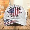 BigProStore Vintage Golf Lovers American Flag Baseball Cap 4th Of July Independence Day Design Men Women Classic Hat Baseball Cap