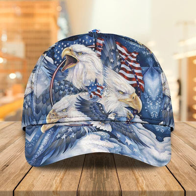 BigProStore Eagle American Pride Baseball Cap Eagle 4th Of July Independence Day Design Men Women Classic Hat Baseball Cap
