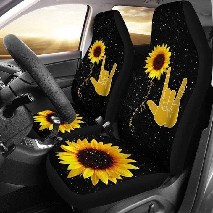Sunflower Car Seat Covers - BigProStore
