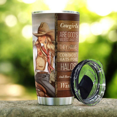 BigProStore Personalized Horse Thermal Cups Cowgirls Love Horses Custom Insulated Tumbler Presents For Horse Lovers 20 oz Horse Tumbler