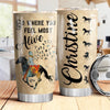 BigProStore Personalized Horse Thermal Cups Horse Riding Custom Insulated Tumbler Gift Ideas For Horse Lovers 20 oz Horse Tumbler