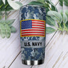 BigProStore Personalized Veteran Tumbler Cup Designs Us Army Usa Flag Custom Iced Coffee Tumbler Double Wall Cup Stainless Steel 20 Oz 20 oz Personalized Veteran Tumbler