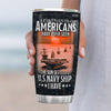 BigProStore Personalized Us Army Stainless Steel Tumbler The Sunset From A Us Navy Ship I Have Customized Tumbler Double Walled Vacuum Insulated Cup 20 Oz 20 oz Personalized Veteran Tumbler