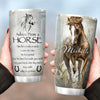 BigProStore Personalized Horse Thermal Cups Horse Advice Custom Printed Tumblers Horse Themed Gifts 20 oz Horse Tumbler