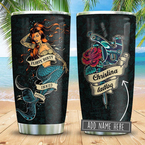 Mermaid Layer Personalized KD2 HNM2711003 Stainless Steel Tumbler –  BigProStore