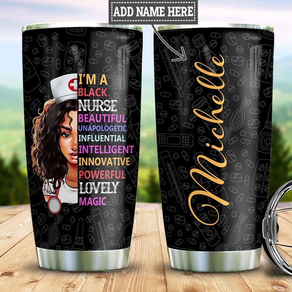 Black Woman Personalized THA2810040 Stainless Steel Tumbler – BigProStore