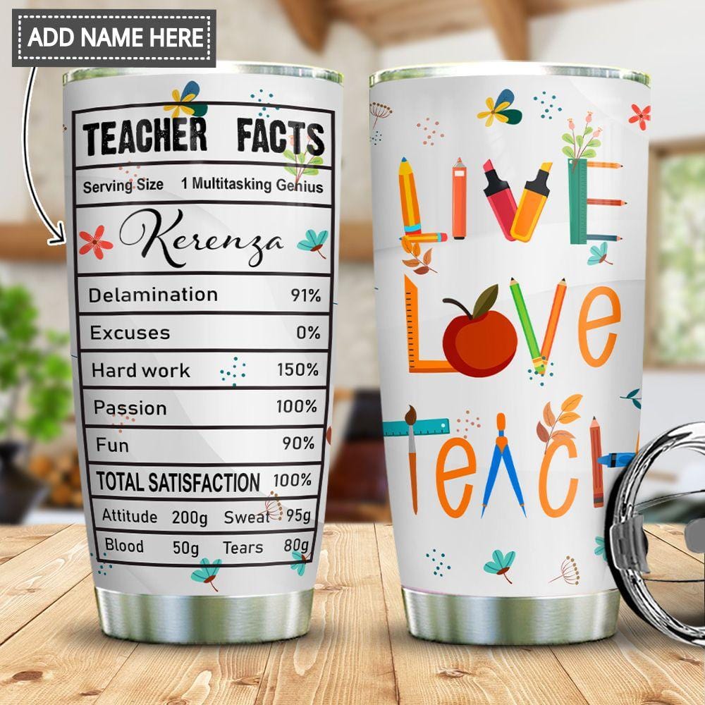 Personalized Teachers Can Do Virtually Anything Stainless Steel