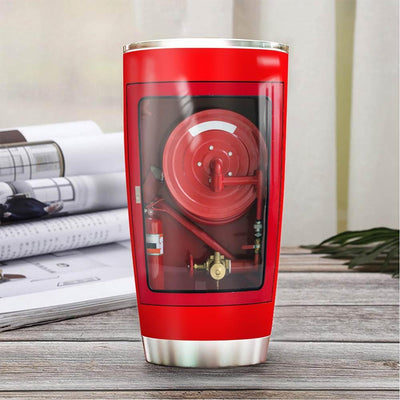 BigProStore Personalized Fire Glitter Tumbler Retired Firefighter My Time Is Over Custom Printed Tumbler Double Walled Vacuum Insulated Cup 20 Oz 20 oz Personalized Firefighter Tumbler