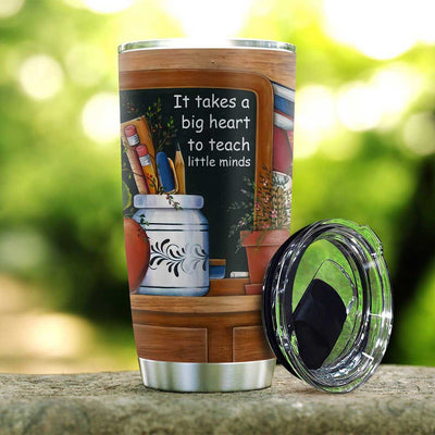 BigProStore Personalized Teacher Appreciation Tumbler Cup Teacher Board Custom Crayon Iced Coffee Tumbler Double Wall Cup Stainless Steel 20 Oz 20 oz Personalized Teacher Tumbler Cup