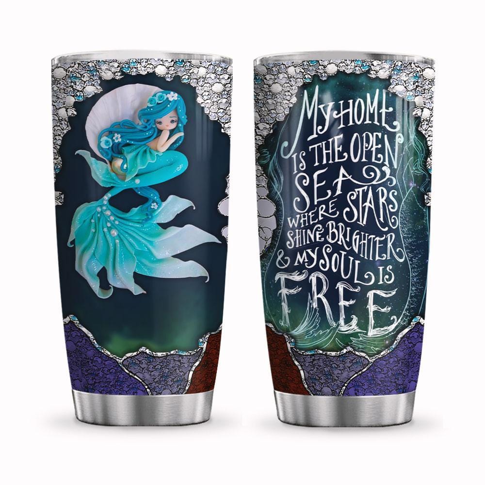 Ariel The Little Mermaid Ursula Tumbler Personalized Custom Stainless –  pennyscreationstudio