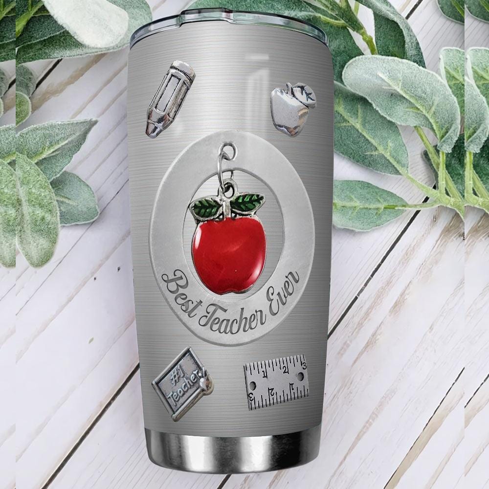 Best Teacher Ever 20oz. Stainless Steel Tumbler