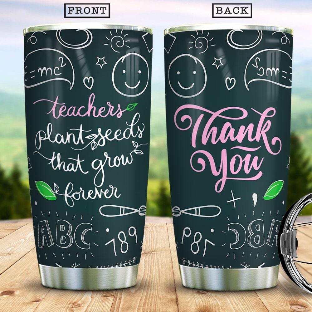 Gifts for Teachers - Personalized Flower Pots