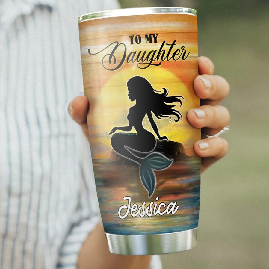 Mermaid Soul Sailor Mouth - Personalized Tumbler Cup - Birthday Gift F –  Macorner