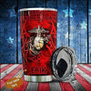 BigProStore Personalized USMC Tumbler Happy Father's Day Marine Corps Dad Custom Name Insulated Stainless Steel Tumbler Marines Veteran Gift Ideas BPS01284 20 oz Stainless Steel Tumbler