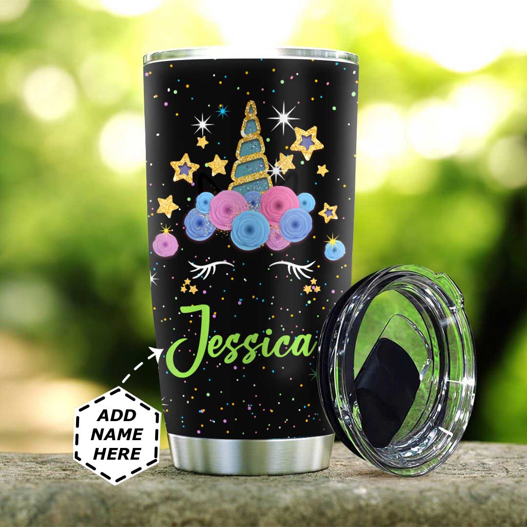 Unicorn Tumbler Stainless Steel Coffee Magical Tumblers Gifts For Kids  Girls Boys Women Men Adults Christmas Birthday Large 20 Oz Mug Cup Travel  Insulated Double Wall Mugs 