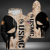 BigProStore USMC Hoodie Mens Womens All Over Print US Marine Corps Shirt Pullover Hooded Sweatshirt BPS855 3D Printed Shirt