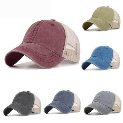 Fashion Blank Trucker Hat Cool Snapback Plain Baseball Cap Men Women Gift