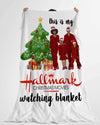 BigProStore Africa Blanket Design Black Family Hallmark Christmas Movies Watching Fleece Blanket Blanket / YOUTH-S (43"x55" / 110x140cm) Blanket