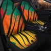 Animal Skin 1 - Black Woman Car Seat Covers (Set of 2)