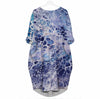 BigProStore Marble Paint Blue - Woman 3D Pocket Dress S (4-6 US)(8 UK) Women Dress