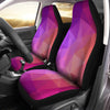 BigProStore Triangle Colorful Pattern 2 - Beautiful Car Seat Covers (Set of 2) Car Seat Covers