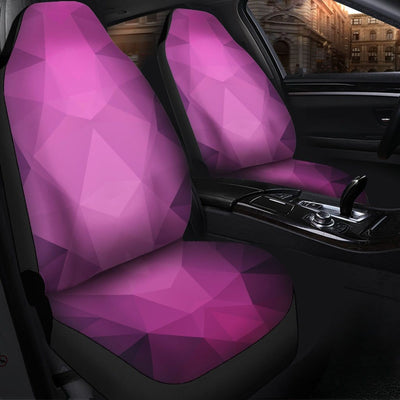BigProStore Triangle Colorful Pattern 3 - Beautiful Car Seat Covers (Set of 2) Car Seat Covers