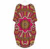 Ethnic Floral 1 - Black Woman 3D Pocket Dress