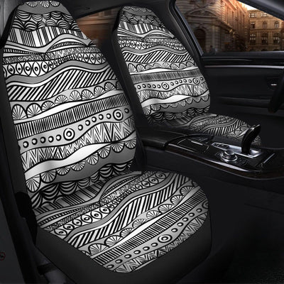 BigProStore Seamless Pattern 4 - African Pattern Car Seat Covers (Set of 2) Car Seat Covers
