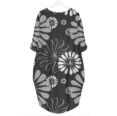 Floral Pattern - Beautiful Woman 3D Pocket Dress