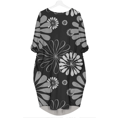 Floral Pattern - Beautiful Woman 3D Pocket Dress