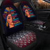 BigProStore Seamless Pattern 3 - I Am Black Woman Beautiful Car Seat Covers (Set of 2) Car Seat Covers