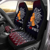 BigProStore Seamless Pattern 3 - I Love My Roots Car Seat Covers (Set of 2) Car Seat Covers