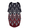 BigProStore Seamless Pattern 3 - Beautiful Woman 3D Pocket Dress Women Dress