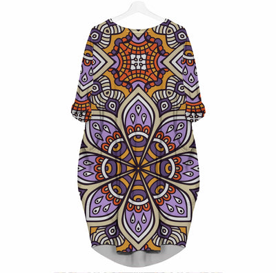 Ethnic Floral 6 - Beautiful Woman 3D Pocket Dress