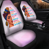 Color Style 1 - I Am Black Woman Beautiful Car Seat Covers (Set of 2)