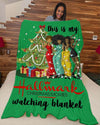 BigProStore African American Blankets Black Friends Hallmark Christmas Movies Watching 3 Fleece Blanket Blanket / YOUTH-S (43"x55" / 110x140cm) Blanket