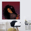 BigProStore African American Canvas Art Cute Girl With Afro Modern African American Art Afrocentric Home Decor BPS44507 24" x 24" x 0.75" Square Canvas