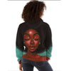 BigProStore African American Hoodies Beautiful Afro Girl Black History Clothing Hoodie