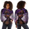 BigProStore African American Hoodies Beautiful Melanin Girl All Over Print Womens Hooded Sweatshirt African American Apparel BPS12747 S Hoodie
